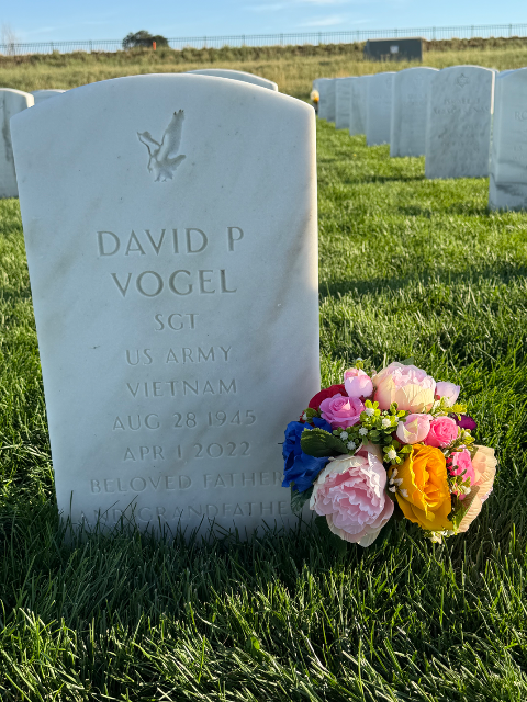 Flower delivery for David Vogel