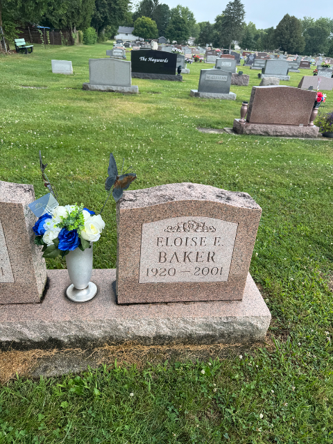 Flower delivery for Ruby Eloise Baker