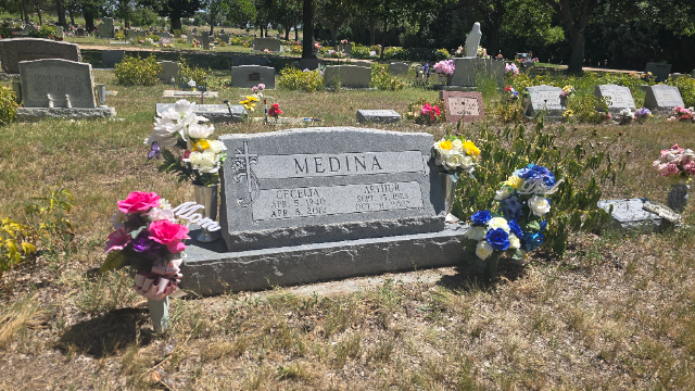 Flower delivery for Arthur Arellano Medina