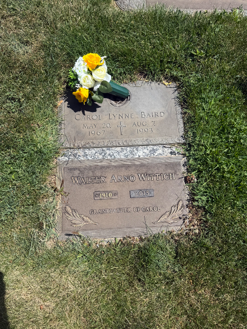 Flower delivery for Carol Lynne Baird