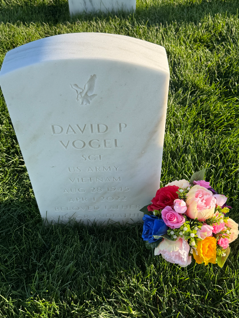 Flower delivery for David Vogel