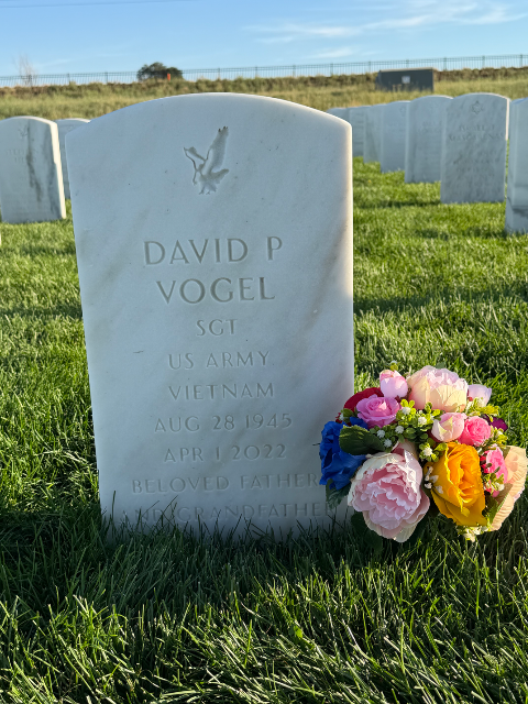 Flower delivery for David Vogel