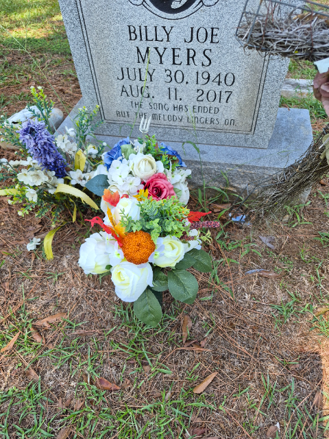 Flower delivery for Billy Joe Myers