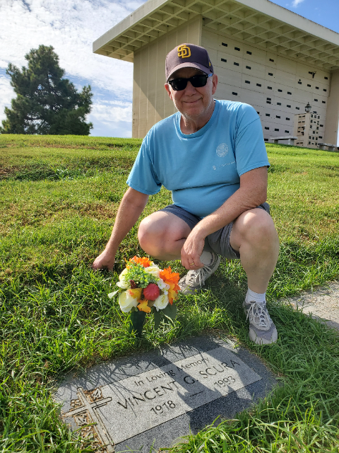 Flower delivery for Vincent G. Scura