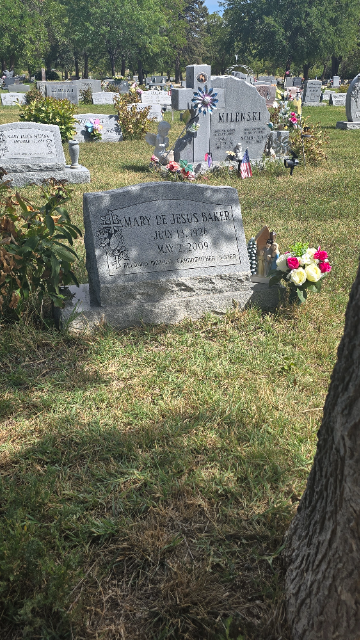 Flower delivery for Mary De Jesus Baker