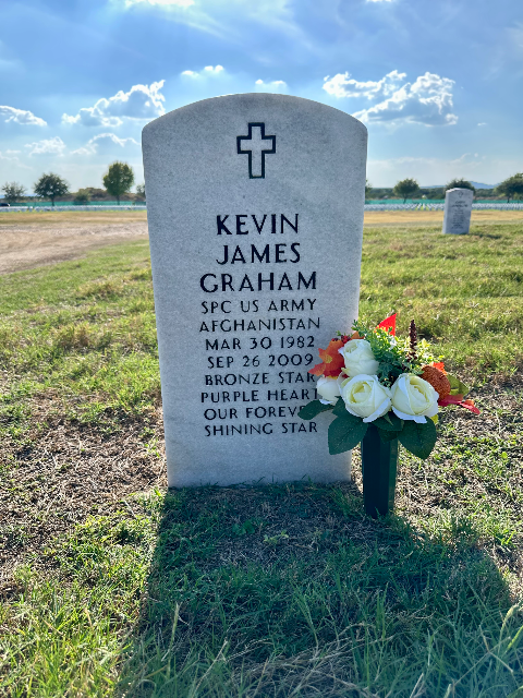 Flower delivery for Kevin James Graham
