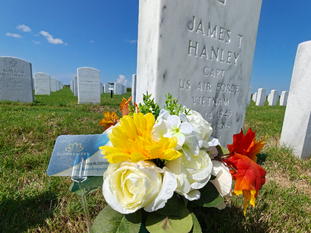 Flower delivery for James T Hanley