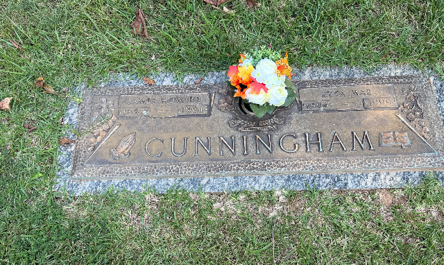 Flower delivery for James Howard Cunningham