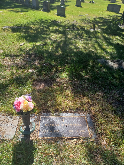 Flower delivery for Clarice Ellen Gibson Campbell