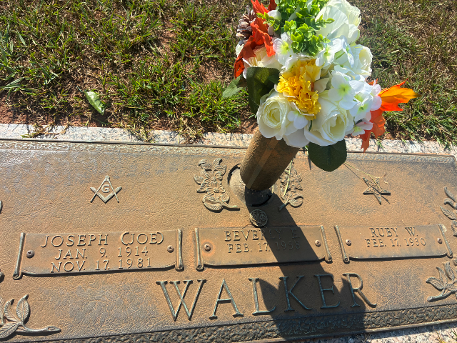 Flower delivery for Joseph (Joe) Walker