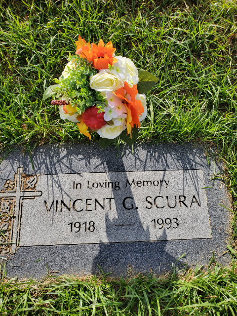 Flower delivery for Vincent G. Scura