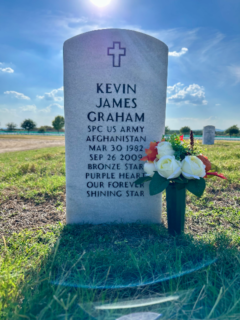 Flower delivery for Kevin James Graham