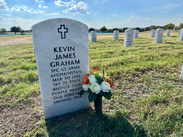 Flower delivery for Kevin James Graham
