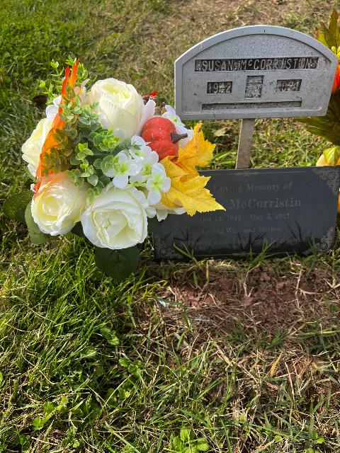Flower delivery for Susan McCorristin