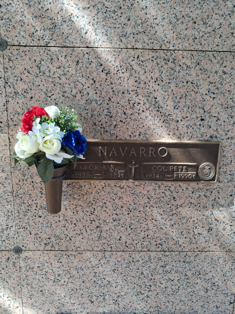 Flower delivery for Pete Navarro