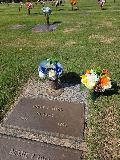 Flower delivery for Billy Leon Hill