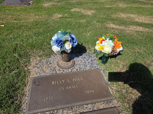 Flower delivery for Billy Leon Hill