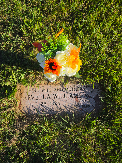 Flower delivery for Arvella Williams